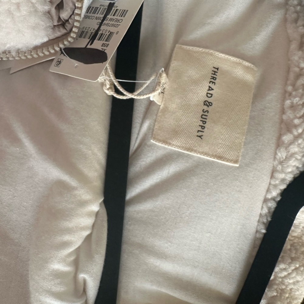 Thread & Supply Cream and Tan Vest - Picture 7 of 7
